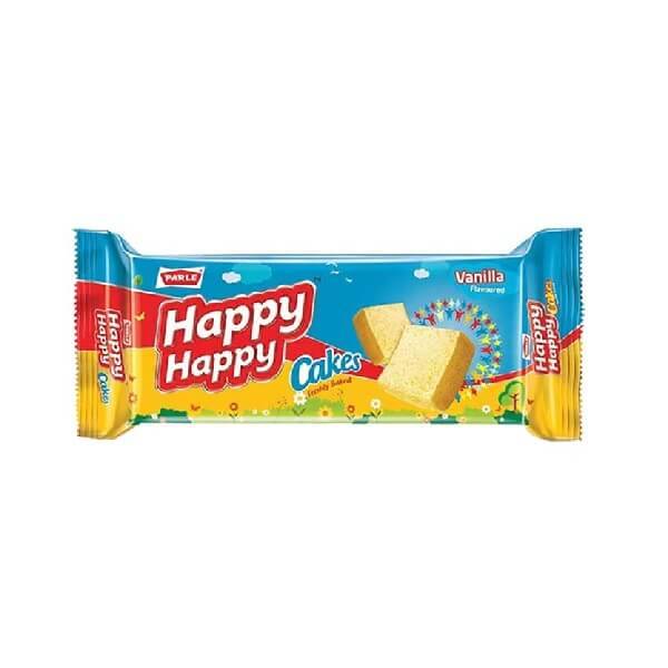 Parle Happy Happy Vanilla Flavoured Cake
